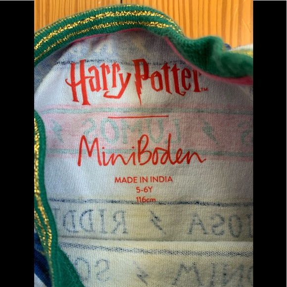 | SOLD | Mini Boden Harry Potter Charms Class Jersey Dress - Picture 6 of 7